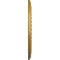 Ekena Millwork Cole Ceiling Medallion (Fits Canopies up to 9 1/8"), 25 3/8"OD x 3 3/8"ID x 1 3/8"P, Iridescent Gold CM25COIGS - alternate 2
